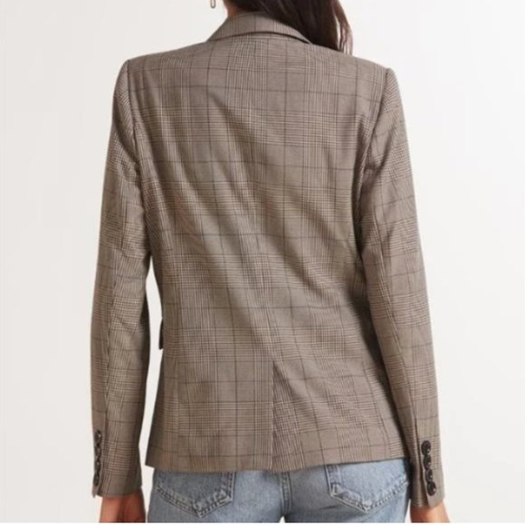 EVEREVE June St. Plaid Blazer Size M NWT Brown Pockets and Buttons - Picture 3 of 11